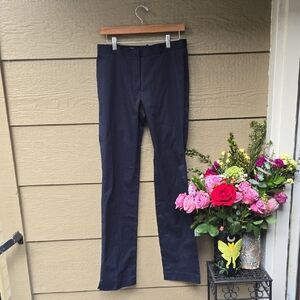 Jil Sander Straight Leg Navy Pants 38 New